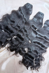 Raw S.E.A Natural Wavy (3 Bundle Deal)